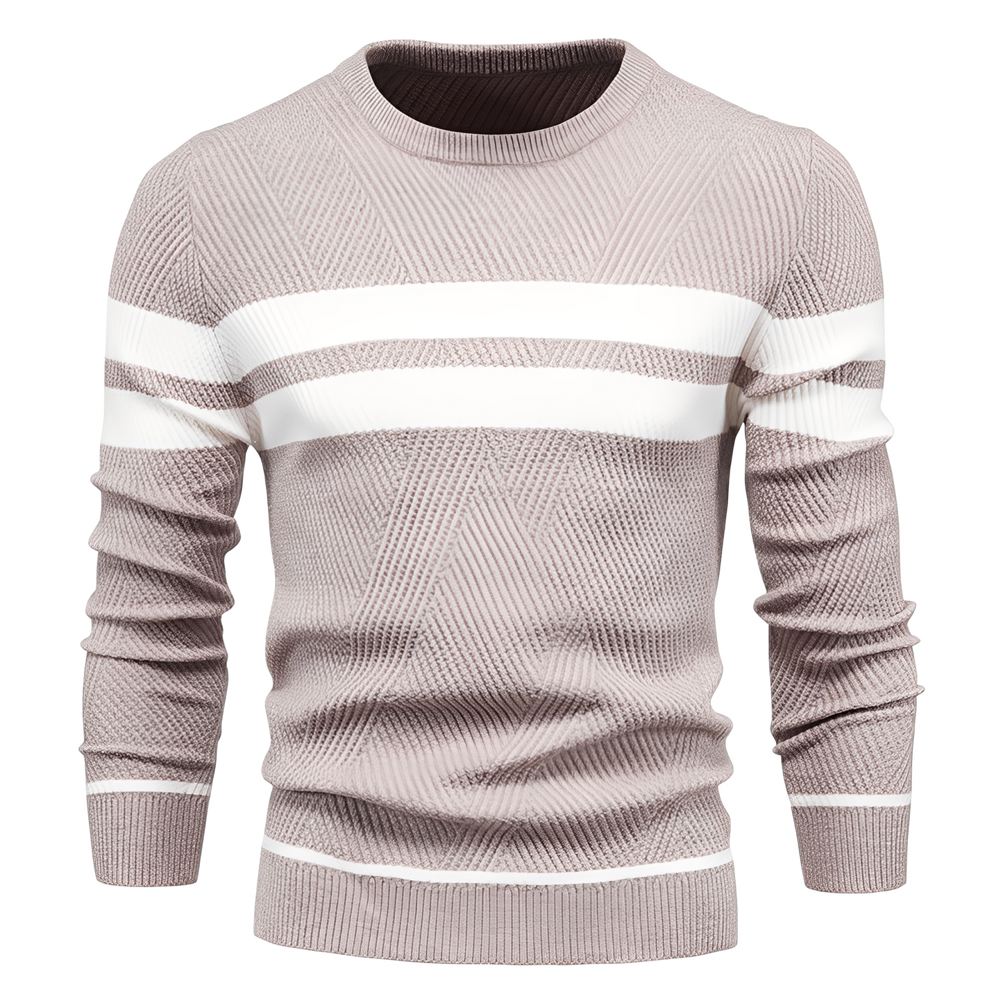 Anthony - Modern men's sweater with crew neck