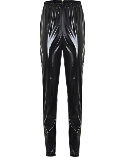 Griselda - Wygodne damskie spodnie z wysokim stanem i dopasowanym krojem