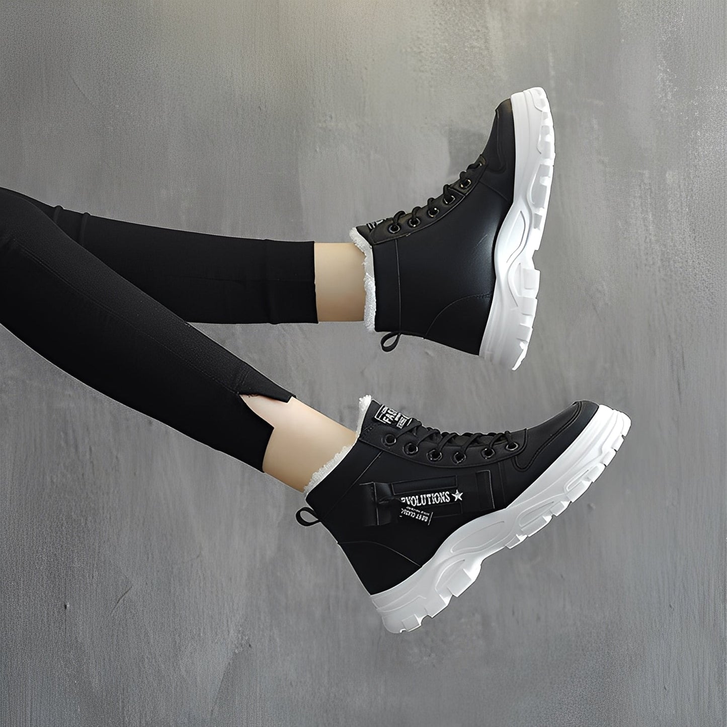 Jazmine - Trendy Plush Boots for Women