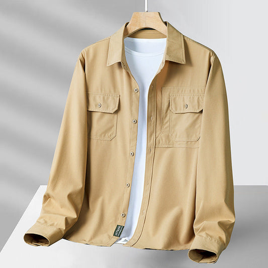 Philip - Stylisches Langarmhemd mit Taschen für Herren