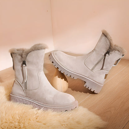 Evelynn - Women's winter boots with fleece lining and versatile applications