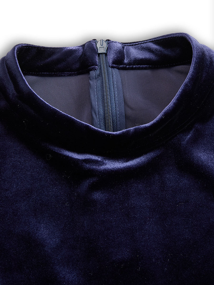 Brianna – Elegantes Midikleid aus Samt