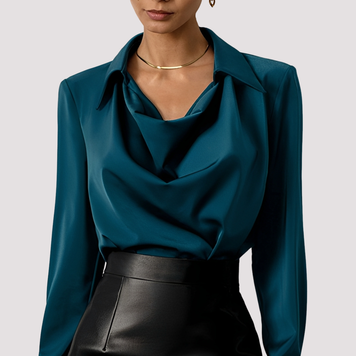 Eleanor - Stilvolle Damenhemdbluse