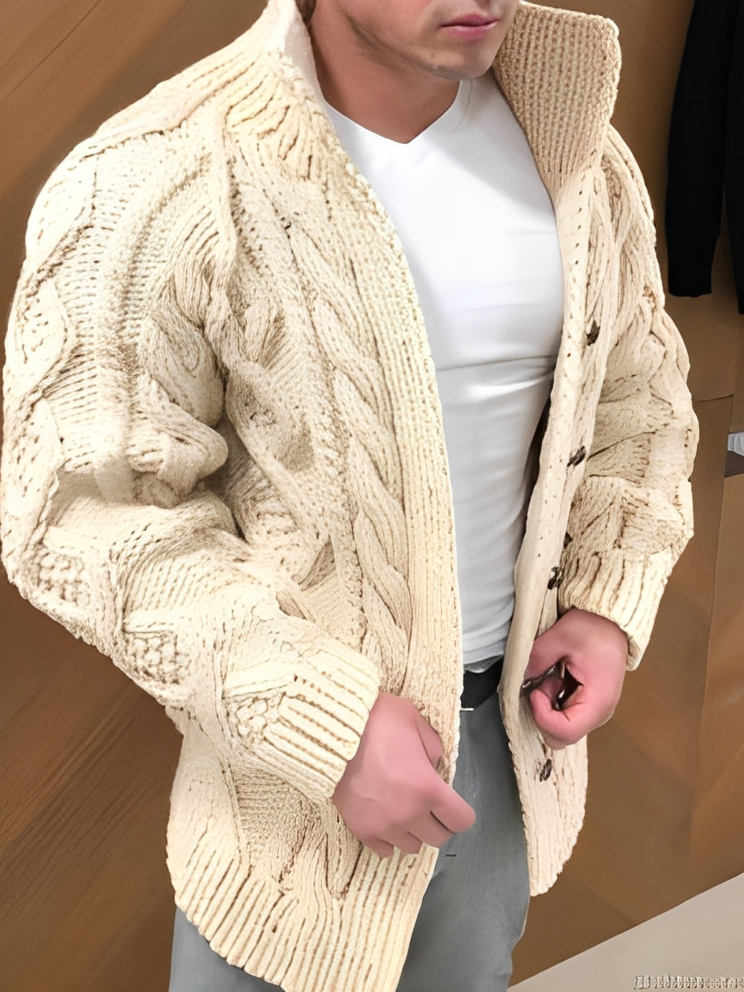 Donovan - Stylish, cozy men's cardigan