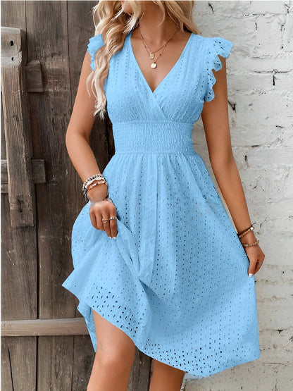 Astoria - Sommerliches Spitzenkleid mit Hohlschnitt für Damen