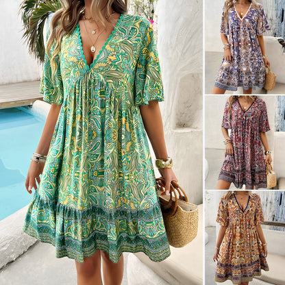 Kristeen - Luftiges Sommerkleid mit stilvollem Design