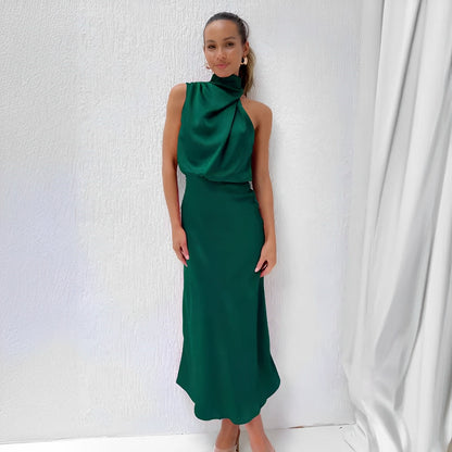 Marley - Elegantes Damen-Satinkleid für den Abend