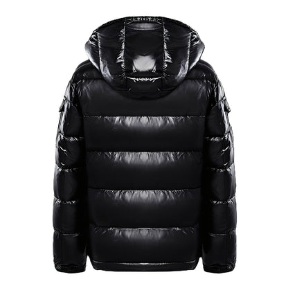 Robert - Warme, glänzende Daunenjacke für Herren