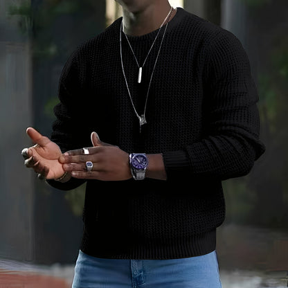 Luke - Pull confortable pour homme à manches longues