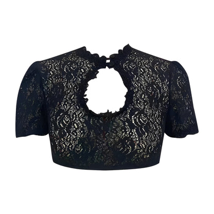 Selby - Oktoberfest-Bluse mit Spitzen für Damen
