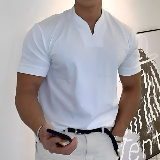 Dylan - Enges, kurzärmeliges Herren-Businesshemd