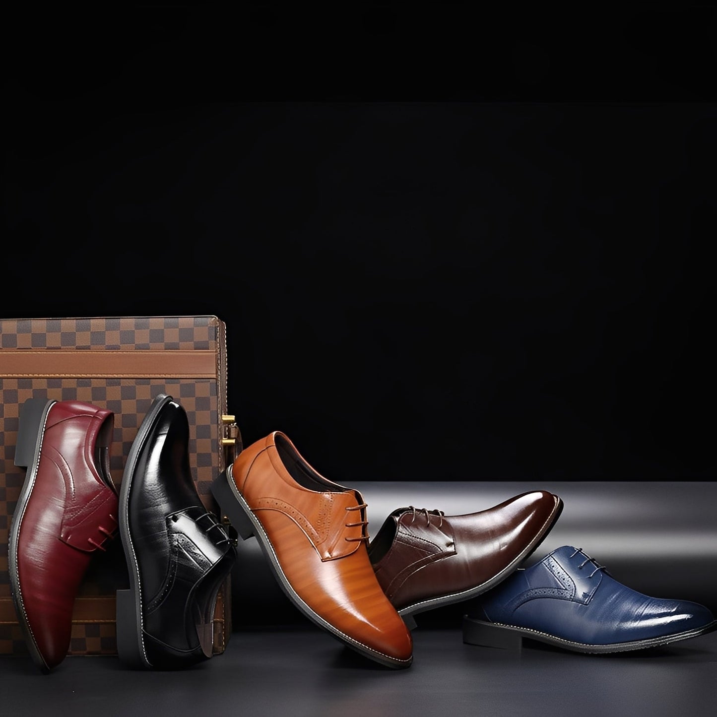 Kendrick - Chaussures pour hommes en cuir élégantes et intemporelles