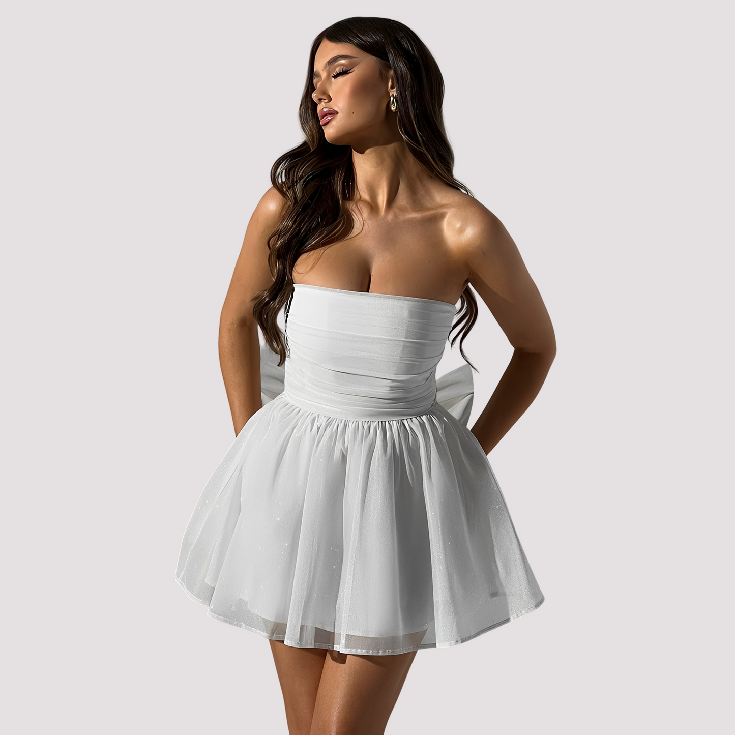 Patricia - Elegantes, funkelndes Etuikleid für Damen