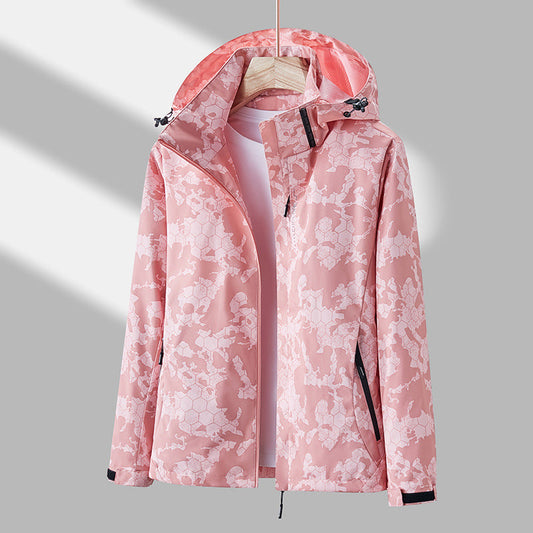 Daly - Unisex Windjacke mit Muster