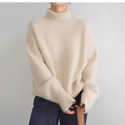 Clémentine - Eleganter Damen-Rollkragenpullover