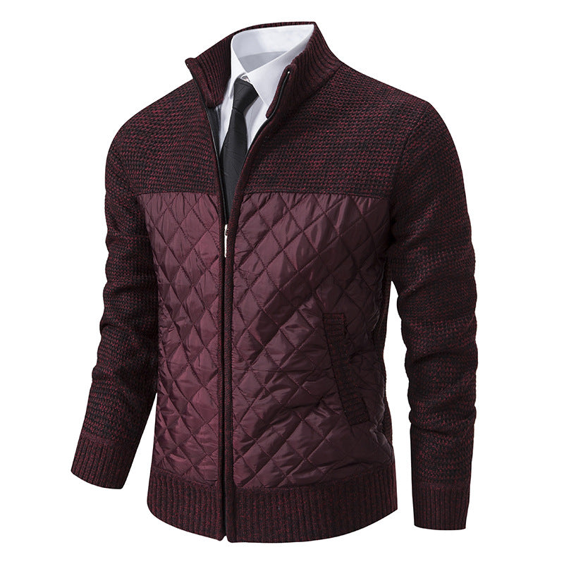 Denton - Stilvolle und warme Jacquard-Twill-Jacke für Herren