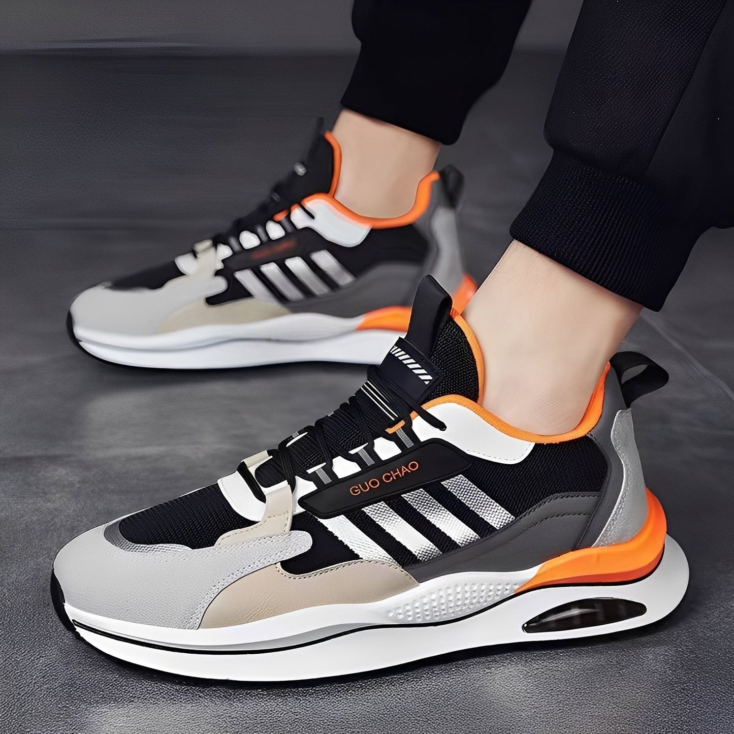 Hector - baskets pour hommes à la mode et respirantes