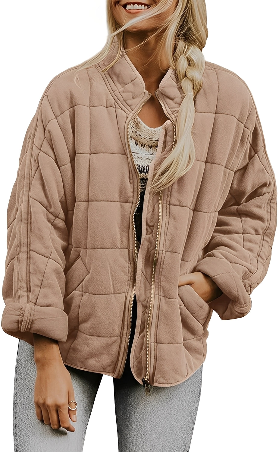 Mikaela - Women's Oversize Jacket for Cold Days