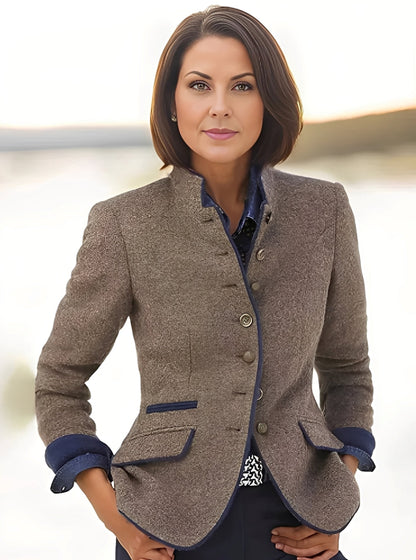 Marcelyn - Manteau élégant pour femme avec de nombreux boutons