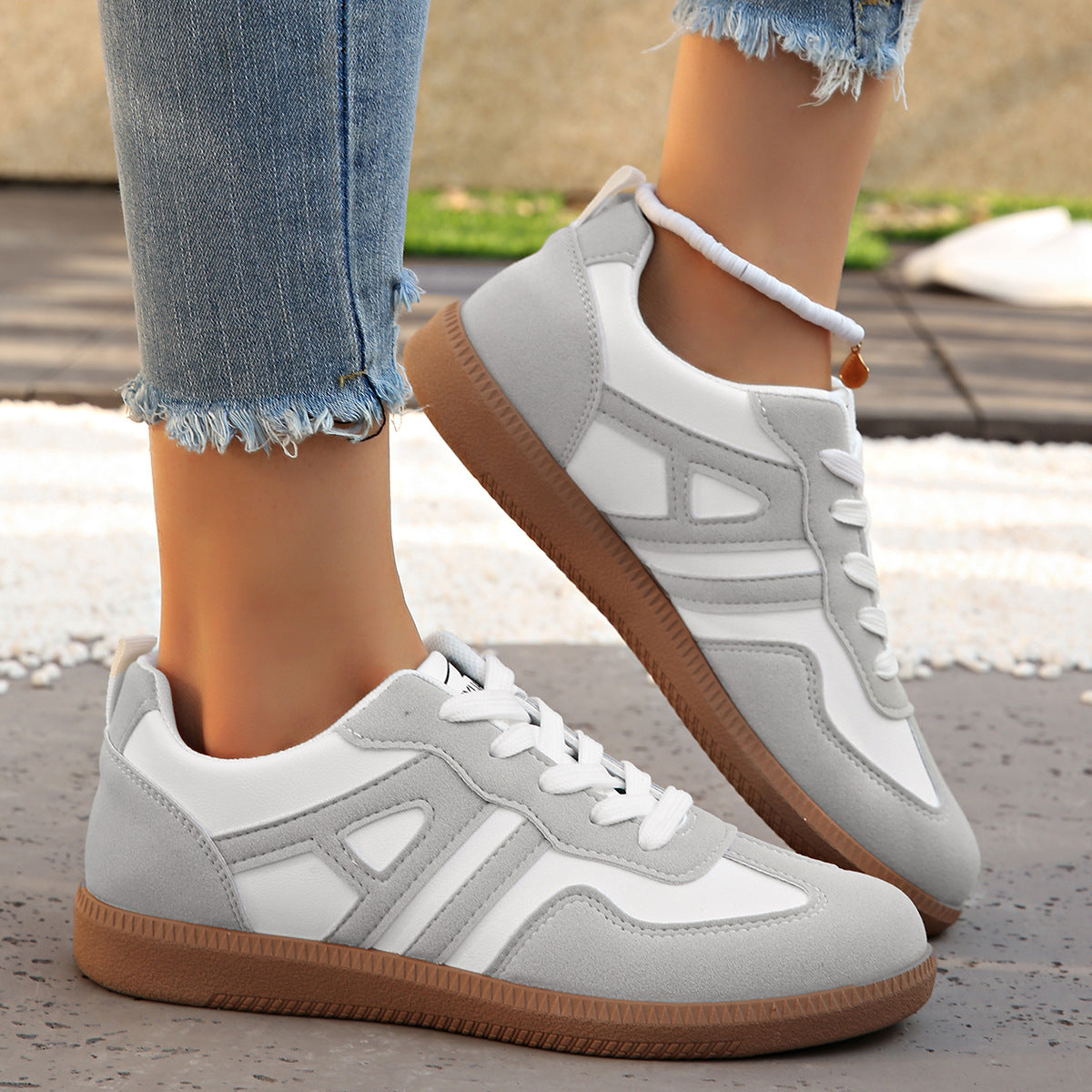 Macy - Comfortable Lace-up Casual Shoes for Women