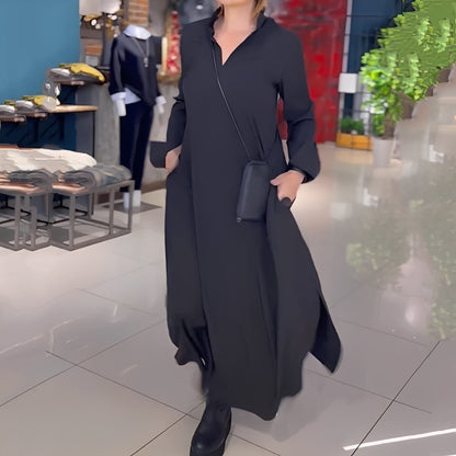 Hélène - lehké dámské šaty s bočním rozparkem