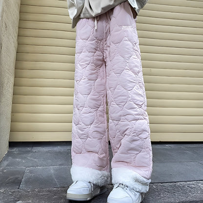 Charles - Ciepłe, ocieplane spodnie polarowe dla mężczyzn