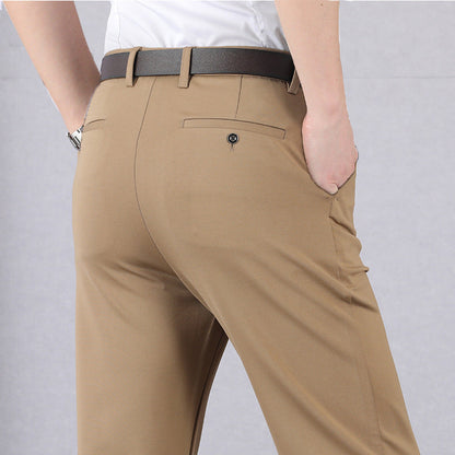 Beckett - Pantalon de costume confortable et extensible pour hommes