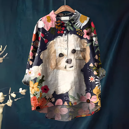 Gwenaël - Klassische Damen-Langarmhemden