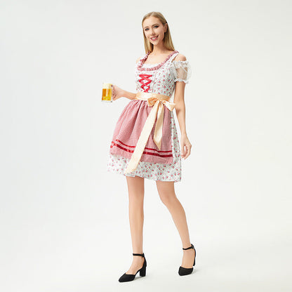 Hina - Bequemes Dirndl-Kleid für Damen zum Oktoberfest