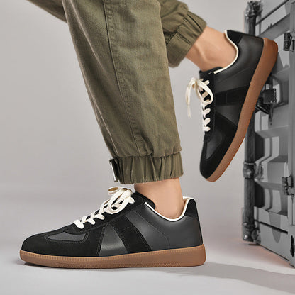 Gino - Zapatillas clásicas con suela gruesa y suave para hombre