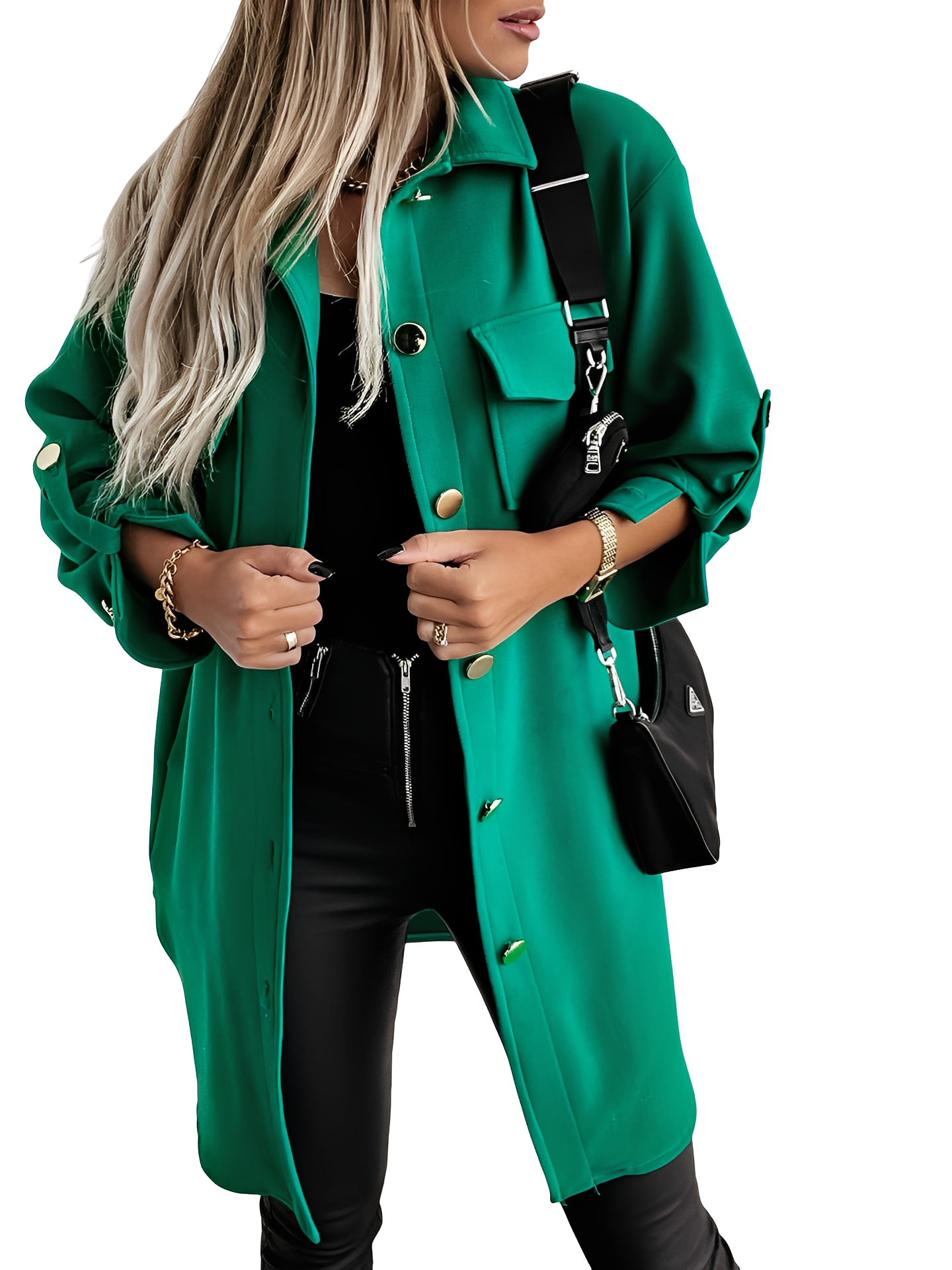 Abbigail - Stylowa, luźno skrojona damska kurtka