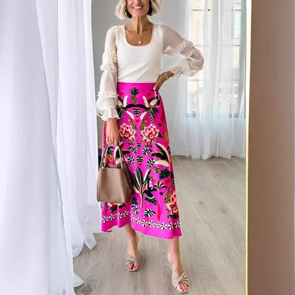 Chanie - Elegantes Damen-Blumenkleid