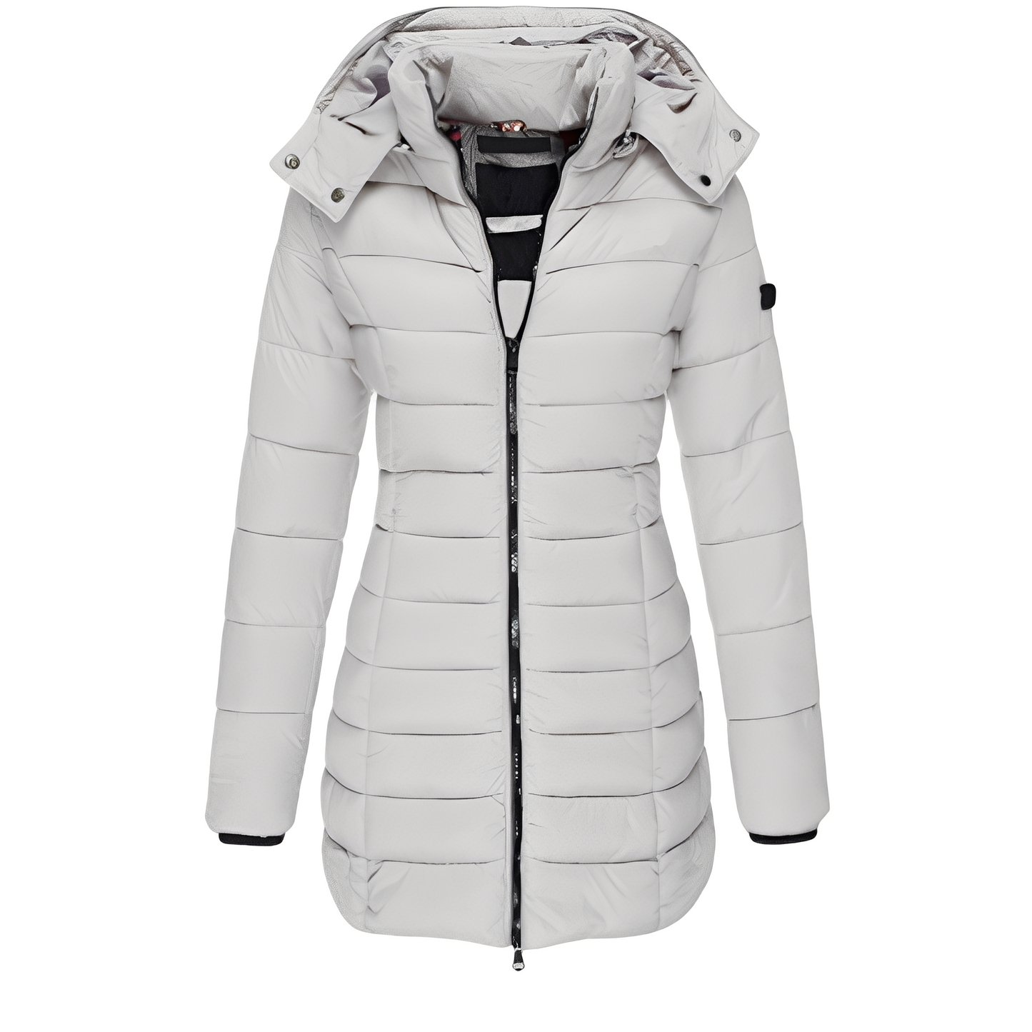 Jazmine - Stylish, warm coat for women with lining