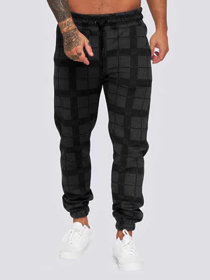 Jaeden - Modne męskie spodnie w kratę