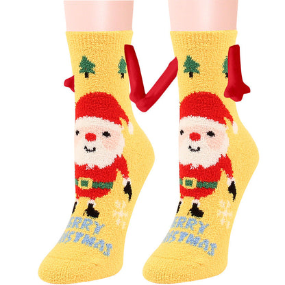 Cailin - Stylish Women's Christmas Socks made of Fleece