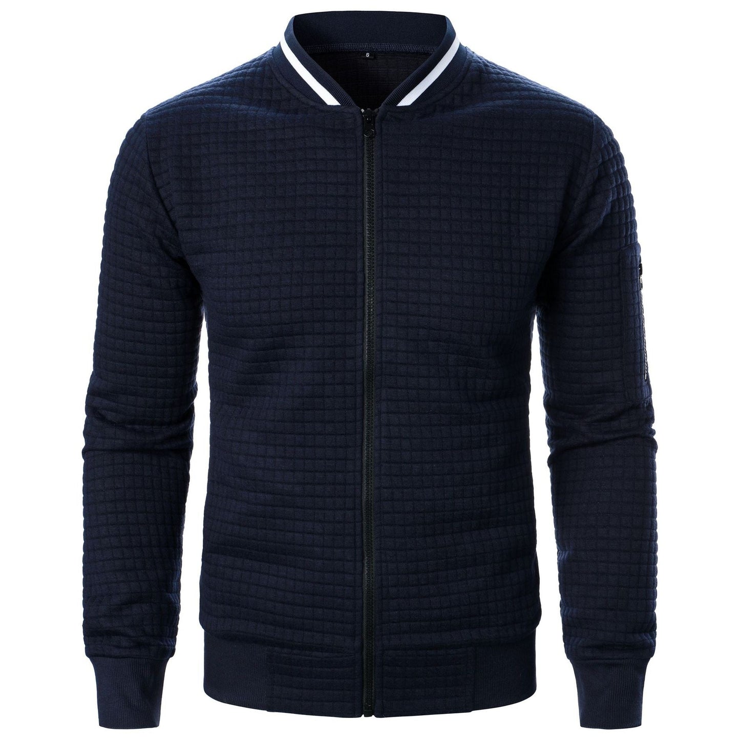 Malcom - Modern men's sweater with zipper