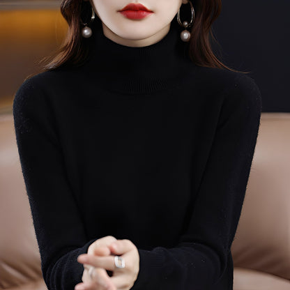 Jocelin - Lekki damski sweter z golfem