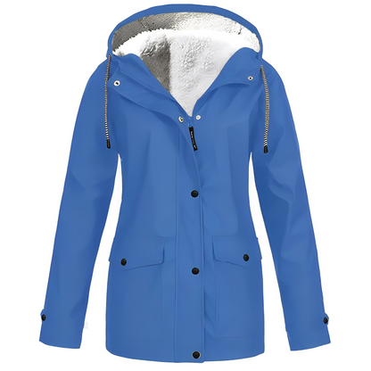 Sherlyn - Damen-Outdoorjacke mit Kapuze und weichem Innenfutter