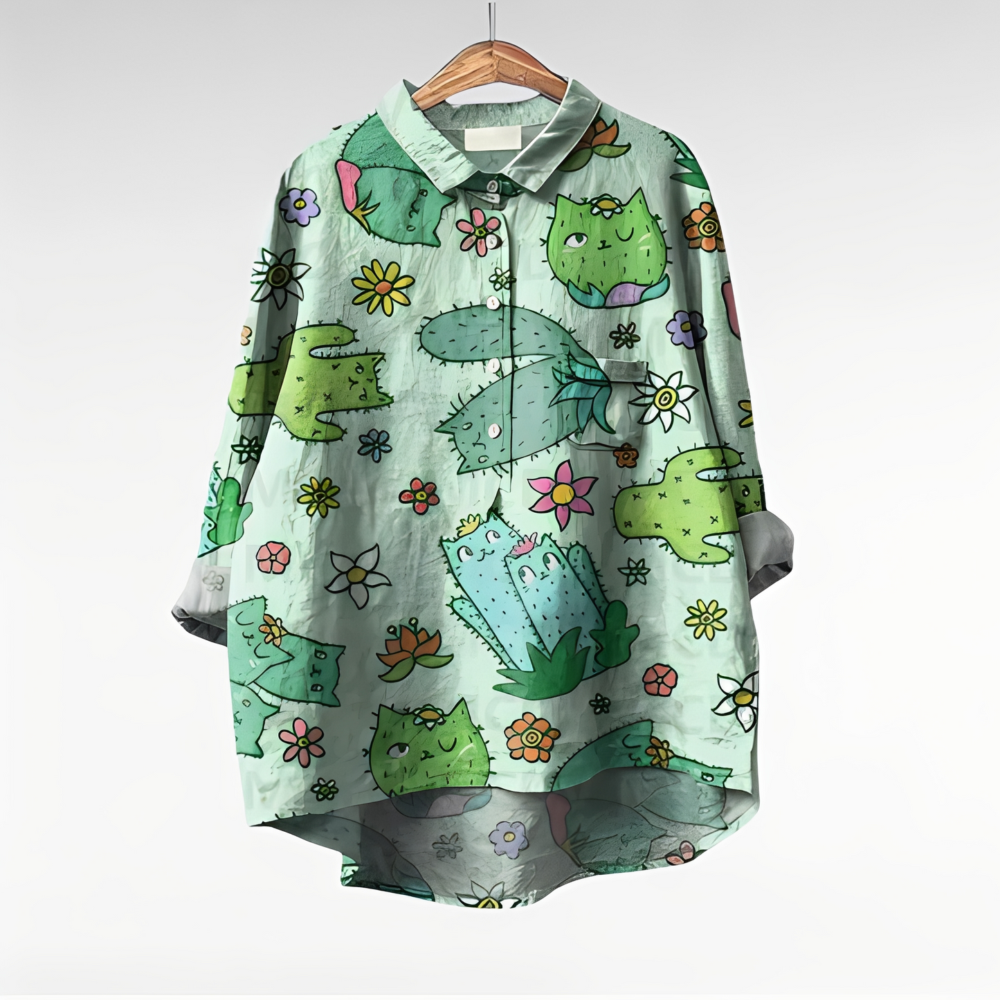 Mecah - Schicke Damenblusen mit Blumenmotiv