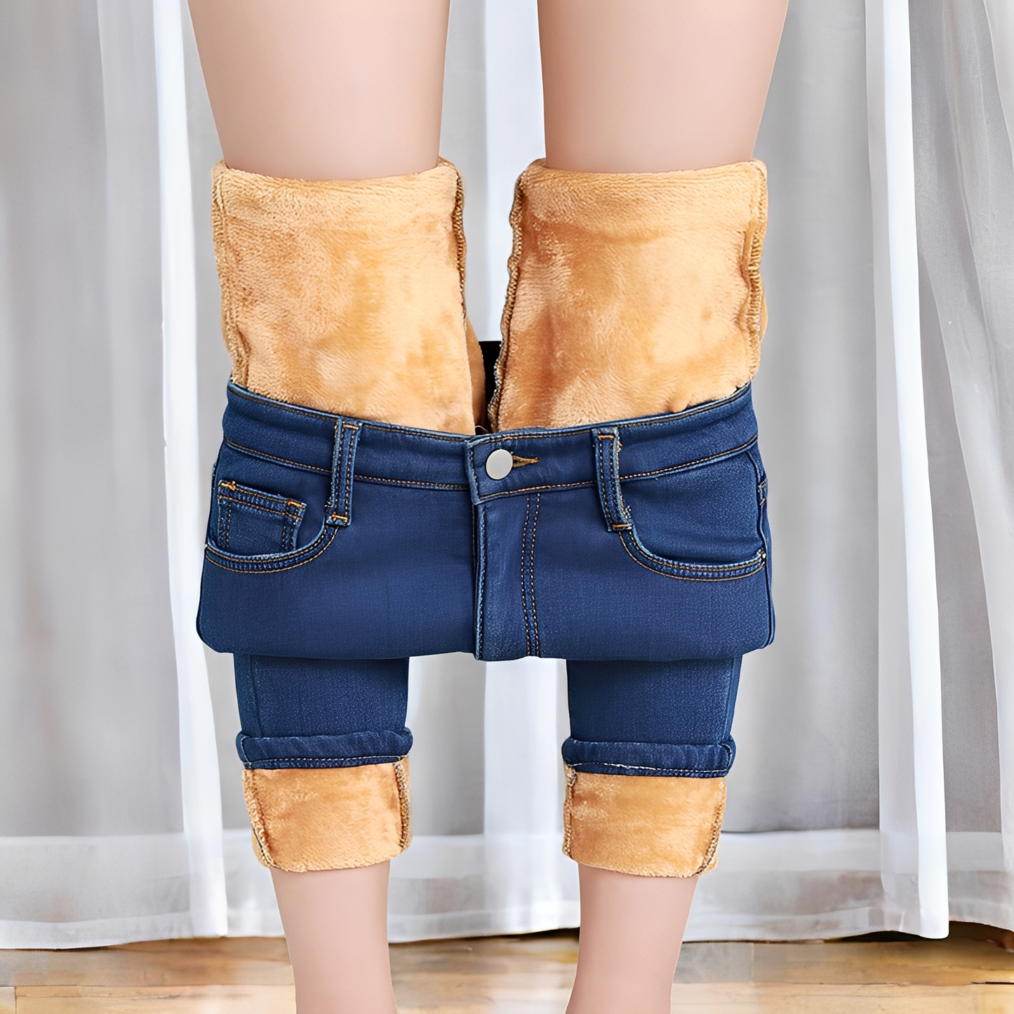 Betty - Kuschelige Thermo-Skinnyjeans für Damen