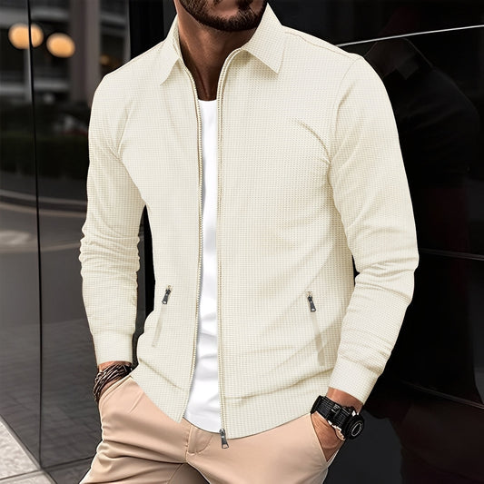 Norton - Veste homme moderne avec fermeture éclair pour la mi-saison