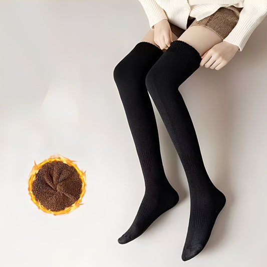Shirlee - Modische, warme, dicke Overknee-Socken