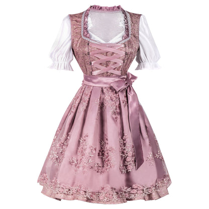Rachael - Traditionelles Oktoberfest-Dirndl mit Schleife für Frauen