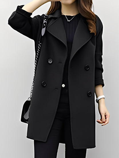 Nichole - Trench-coat élégant pour femme à double rangée