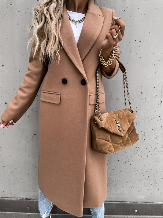Moriah - Elegant and warm wool coat for women