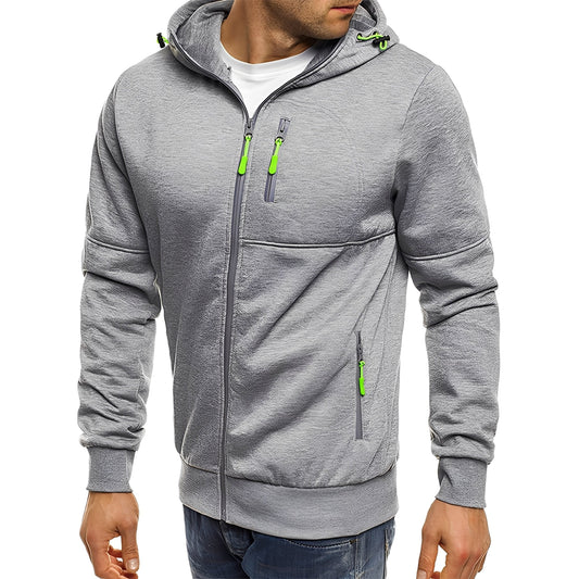 Lowell - Bequeme, modische Männerjacke mit Kapuze