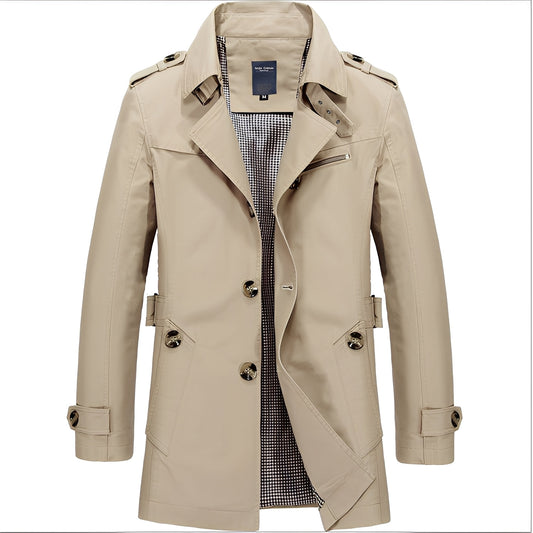 Kolton - Trench-coat coupe-vent élégant pour hommes