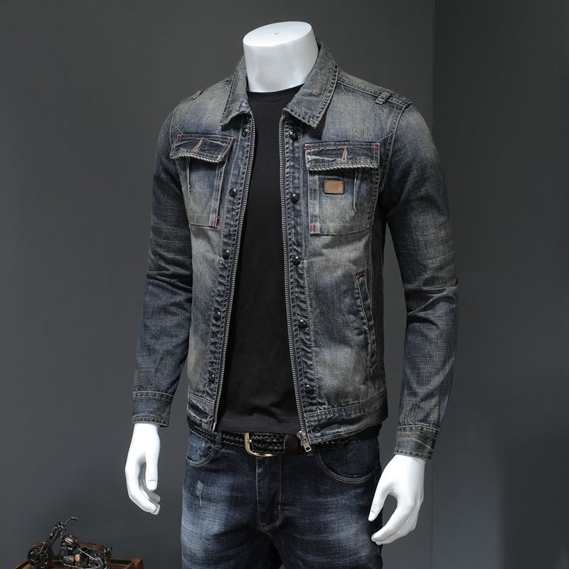 Lennon - Classic, relaxed fit denim jacket for men