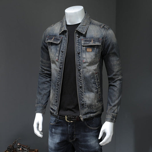 Lennon - Classic, relaxed fit denim jacket for men