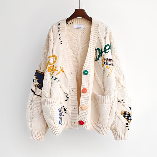 Chantelle - Stylish embroidered women's cardigan